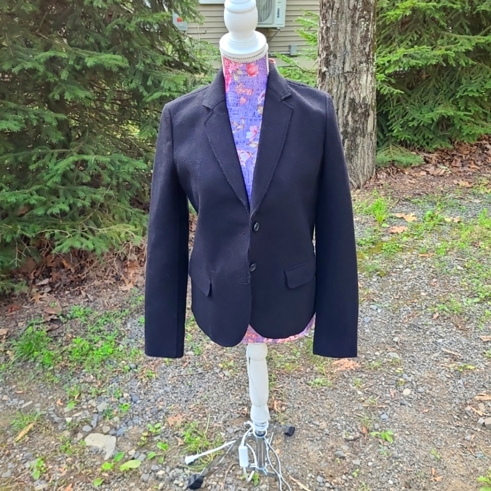 Joe Fresh Black Wool Blazer 0 NWT